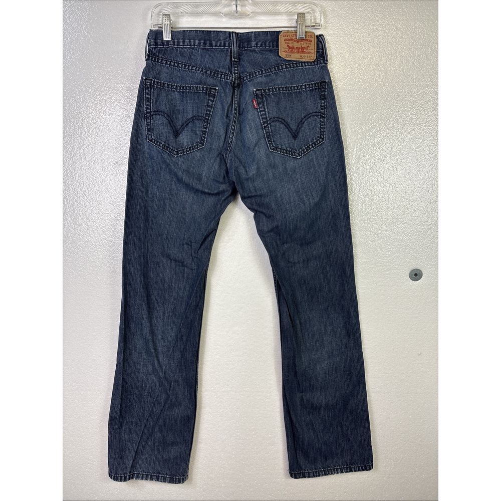 Levi 559 Jeans Men Blue Denim Sz 29x32 Relaxed Fit Straight leg Cowboy Rodeo